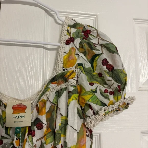 Farm Rio Fruit Orchard Mini Dress NWT - Picture 7 of 10
